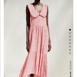 Zara printed oversized dress